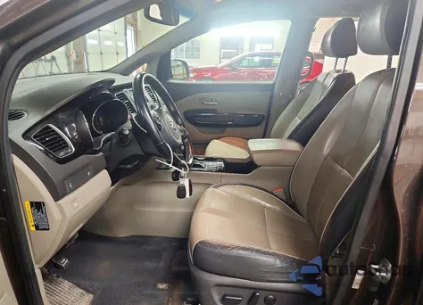 2016 Kia Sedona Ex из США, поврежденный, VIN KNDMC5C16G6155427